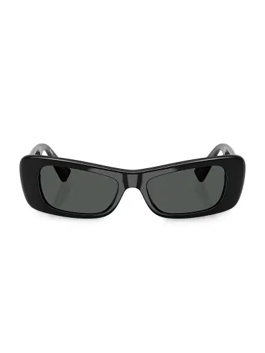 Versace Women's Lens Logo Pillow 54MM Sunglasses | Thumbnail 2