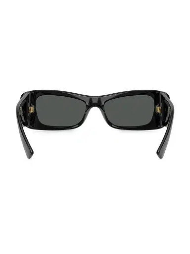 Versace Women's Lens Logo Pillow 54MM Sunglasses | Thumbnail 4