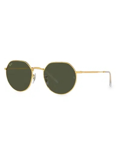 Ray-Ban Women's RB3565 Round 53MM Geometric Sunglasses - Legend Gold | Thumbnail 2