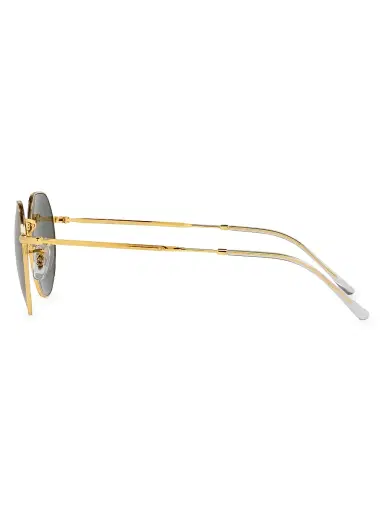Ray-Ban Women's RB3565 Round 53MM Geometric Sunglasses - Legend Gold | Thumbnail 4