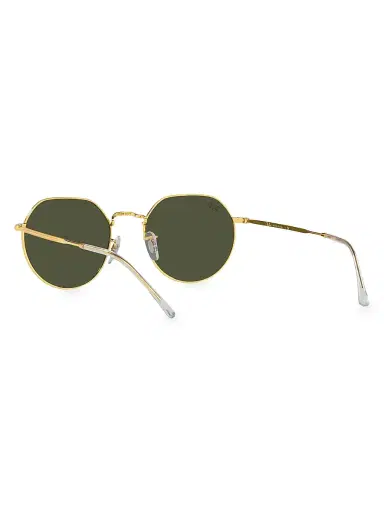 Ray-Ban Women's RB3565 Round 53MM Geometric Sunglasses - Legend Gold | Thumbnail 5