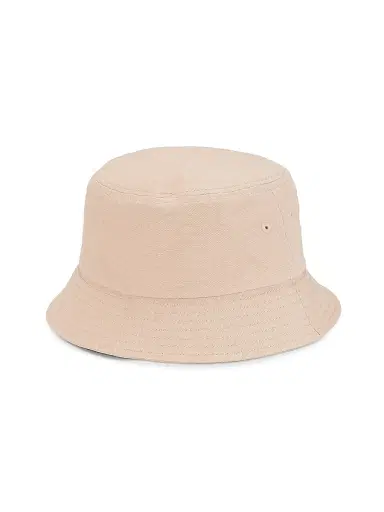 MM6 Maison Margiela Men's Logo Cotton Canvas Bucket Hat - Pink | Thumbnail 2