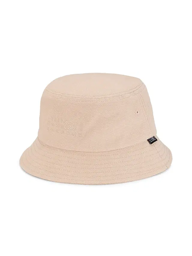 MM6 Maison Margiela Men's Logo Cotton Canvas Bucket Hat - Pink