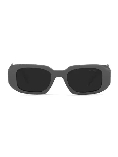 Prada Women's 49MM Rectangle Sunglasses - Dark Grey | Thumbnail 2 Prada Women's 49MM Rectangle Sunglasses - Dark Grey | Thumbnail 2