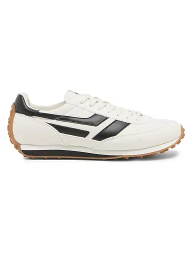 TOM FORD Men's Low-Top Lace-Up Sneakers - Optical White Black Amber | Thumbnail 1 TOM FORD Men's Low-Top Lace-Up Sneakers - Optical White Black Amber | Thumbnail 1