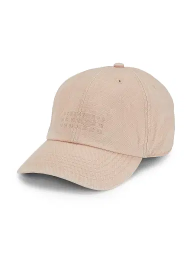 MM6 Maison Margiela Men's Logo Cotton Canvas Hat - Pink | Thumbnail 1