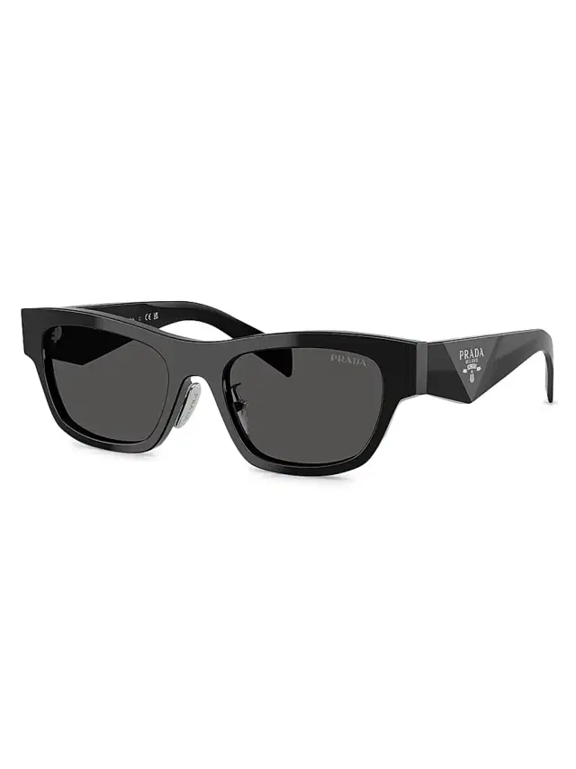 Prada Women's 53MM Butterfly Sunglasses - Black