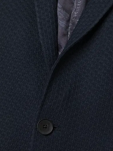 Etro Men's Roma Cotton Jacket - Navy - Size 52 | Thumbnail 6