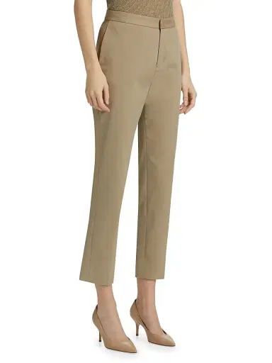 Fabiana Filippi Women's Tecno Tailored Regular-Fit Trousers | Thumbnail 4 Fabiana Filippi Women's Tecno Tailored Regular-Fit Trousers | Thumbnail 4