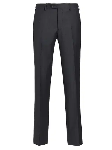Giorgio Armani Men's GA Wool Trousers - Charcoal - Size 40 | Thumbnail 1