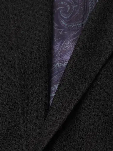 Etro Men's Roma Cotton Jacket - Black - Size 52 | Thumbnail 6