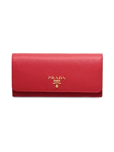 Prada Women's Large Saffiano Leather Wallet | Thumbnail 1 Prada Women's Large Saffiano Leather Wallet | Thumbnail 1