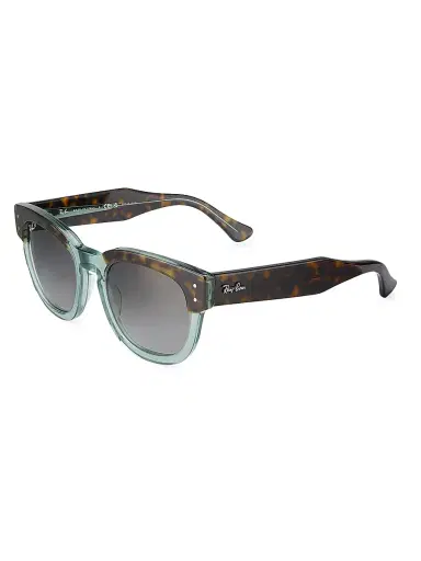 Ray-Ban Women's RB0298 Mega Hawkeye 53MM Square Sunglasses - Gradient Grey | Thumbnail 2