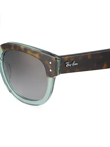 Ray-Ban Women's RB0298 Mega Hawkeye 53MM Square Sunglasses - Gradient Grey | Thumbnail 3