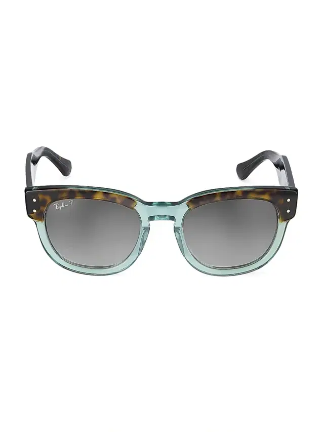 Ray-Ban Women's RB0298 Mega Hawkeye 53MM Square Sunglasses - Gradient Grey