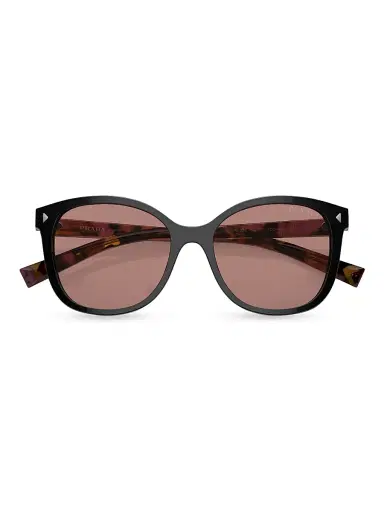 Prada Women's 53MM Square Sunglasses - Black Rose Taupe | Thumbnail 5