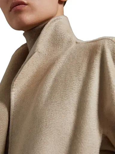 Max Mara Women's Midi Cashmere Cardigan Coat - Sand - Size 12 | Thumbnail 5 Max Mara Women's Midi Cashmere Cardigan Coat - Sand - Size 12 | Thumbnail 5