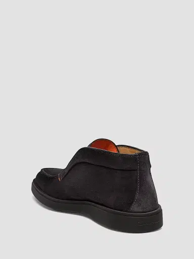 Santoni Men's Suede Desert Boots | Thumbnail 4 Santoni Men's Suede Desert Boots | Thumbnail 4