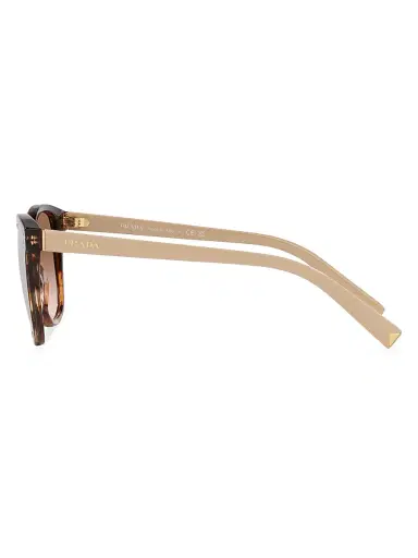 Prada Women's 53MM Round Sunglasses - Brown Tortoise | Thumbnail 5