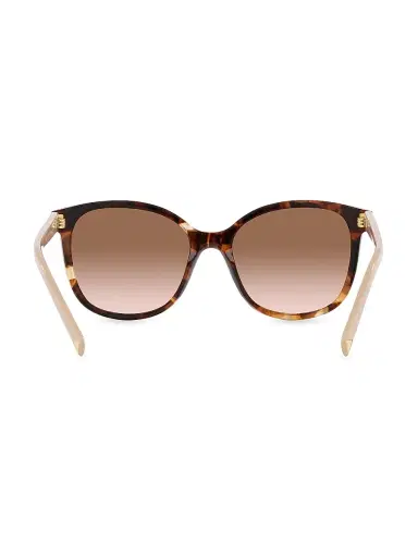 Prada Women's 53MM Round Sunglasses - Brown Tortoise | Thumbnail 6