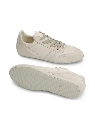 Rick Owens Men's Minimal Low-Top Sneakers - Pearl - Size 13 | Thumbnail 6 Rick Owens Men's Minimal Low-Top Sneakers - Pearl - Size 13 | Thumbnail 6