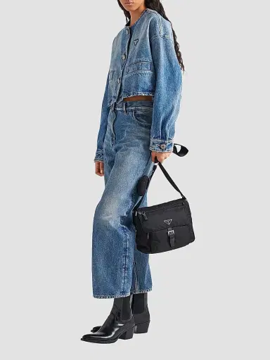 Prada Women's Re-Nylon Shoulder Bag | Thumbnail 2 Prada Women's Re-Nylon Shoulder Bag | Thumbnail 2
