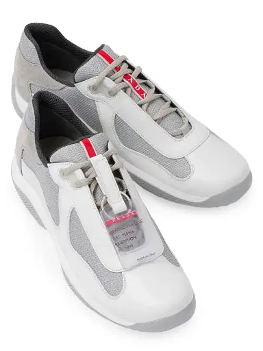 Prada Men's America's Cup Original Sneakers - White - Size 12.5 | Thumbnail 3 Prada Men's America's Cup Original Sneakers - White - Size 12.5 | Thumbnail 3
