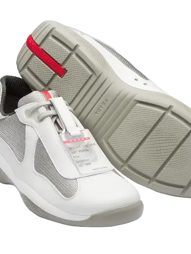 Prada Men's America's Cup Original Sneakers - White - Size 12.5 | Thumbnail 6 Prada Men's America's Cup Original Sneakers - White - Size 12.5 | Thumbnail 6