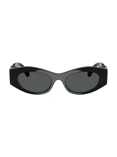 Versace Women's Medusa Biggie 51MM Cat-Eye Sunglasses - Black Dark Grey | Thumbnail 2 Versace Women's Medusa Biggie 51MM Cat-Eye Sunglasses - Black Dark Grey | Thumbnail 2