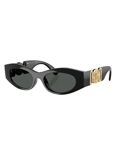 Versace Women's Medusa Biggie 51MM Cat-Eye Sunglasses - Black Dark Grey | Thumbnail 1 Versace Women's Medusa Biggie 51MM Cat-Eye Sunglasses - Black Dark Grey | Thumbnail 1