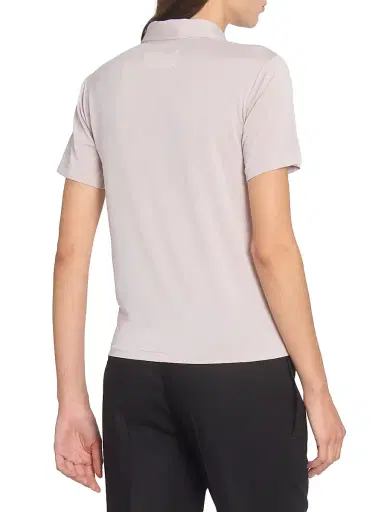 Maison Margiela Women's Jersey Polo Shirt | Thumbnail 5