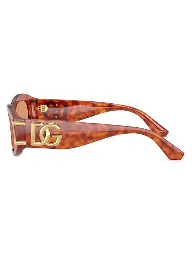 Dolce & Gabbana Women's 55MM Oval Sunglasses | Thumbnail 3 Dolce & Gabbana Women's 55MM Oval Sunglasses | Thumbnail 3