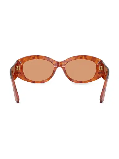Dolce & Gabbana Women's 55MM Oval Sunglasses | Thumbnail 4 Dolce & Gabbana Women's 55MM Oval Sunglasses | Thumbnail 4