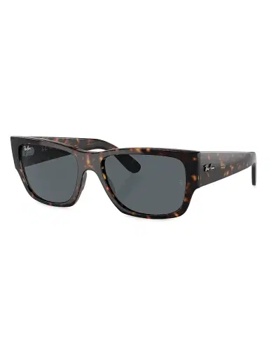 Ray-Ban Women's RB0947S Carlos 56MM Rectangular Sunglasses | Thumbnail 1