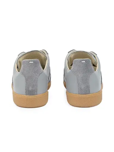 Maison Margiela Men's Replica Leather & Suede Sneakers - Griffin Gray | Thumbnail 3 Maison Margiela Men's Replica Leather & Suede Sneakers - Griffin Gray | Thumbnail 3