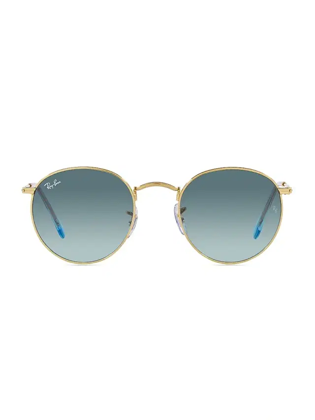Ray-Ban Women's RB3447 53MM Round Sunglasses - Gold