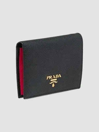 Prada Women's Small Saffiano Leather Wallet | Thumbnail 3