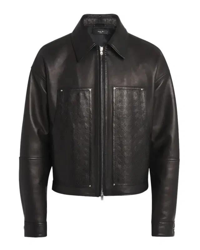 Men 's MA Quad Leather Work Jacket