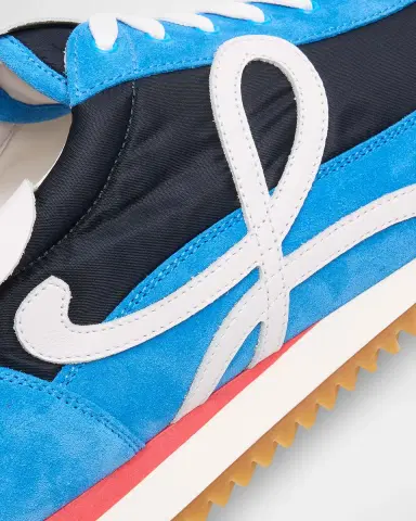 Loewe Men's Flow Runner 2.0 Nylon and Suede Sneakers | Thumbnail 5 Loewe Men's Flow Runner 2.0 Nylon and Suede Sneakers | Thumbnail 5