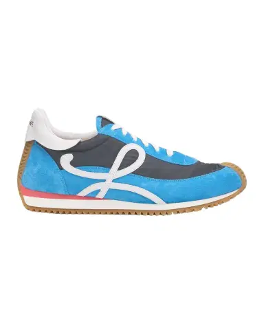 Loewe Men's Flow Runner 2.0 Nylon and Suede Sneakers | Thumbnail 1 Loewe Men's Flow Runner 2.0 Nylon and Suede Sneakers | Thumbnail 1