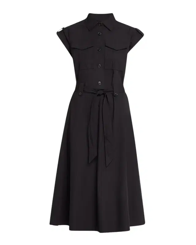 Derek Lam 10 Crosby Kayla Belted Midi Shirtdress