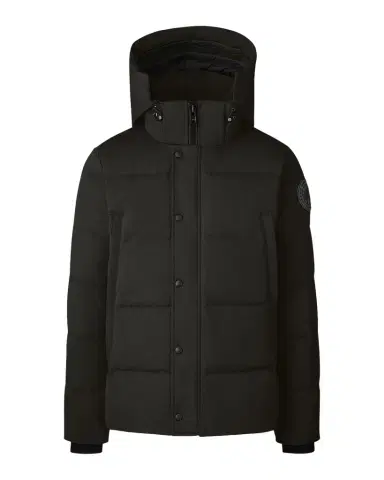 Canada Goose Men 's Coated Wyndham Black Label Parka | Thumbnail 1 Canada Goose Men 's Coated Wyndham Black Label Parka | Thumbnail 1