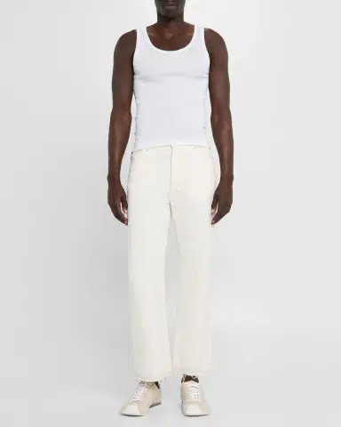 Loewe Men's Ballet Runner 2.0 Leather and Suede Low-Top Sneakers | Thumbnail 3