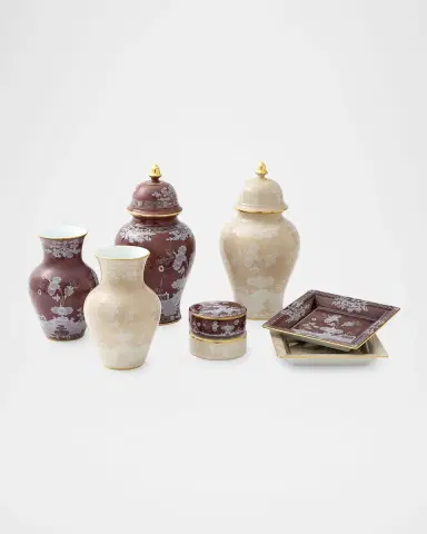 Ginori 1735 Oriente Italiano Meringa Ming Vase - 10" | Thumbnail 4 Ginori 1735 Oriente Italiano Meringa Ming Vase - 10" | Thumbnail 4