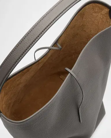 The Row N/S Park Tote Large in Lux Grained Calfksin | Thumbnail 3