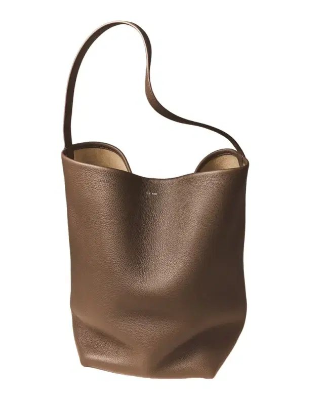 THE ROW N/S Park Tote Large in Lux Grained Calfksin