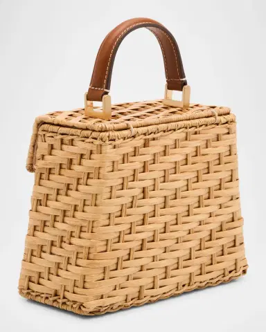 Cult Gaia Sybil Rattan Top-Handle Bag | Thumbnail 5 Cult Gaia Sybil Rattan Top-Handle Bag | Thumbnail 5