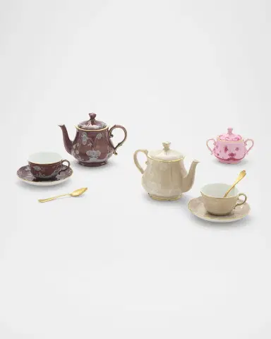 Ginori 1735 Oriente Italiano Meringa Tea Saucer | Thumbnail 5