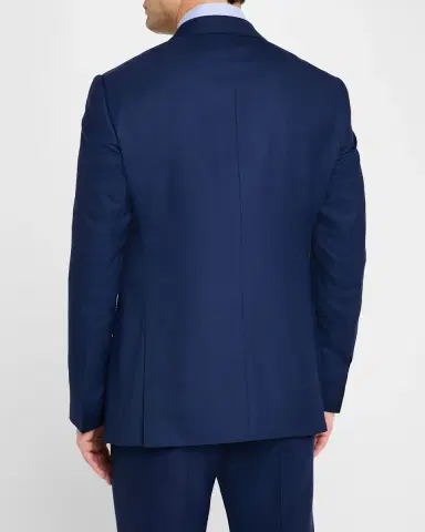 Giorgio Armani Men's Micro-Houndstooth 210G Suit | Thumbnail 5 Giorgio Armani Men's Micro-Houndstooth 210G Suit | Thumbnail 5