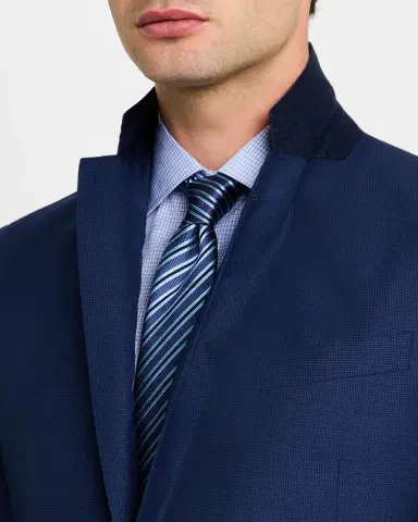 Giorgio Armani Men's Micro-Houndstooth 210G Suit | Thumbnail 8 Giorgio Armani Men's Micro-Houndstooth 210G Suit | Thumbnail 8